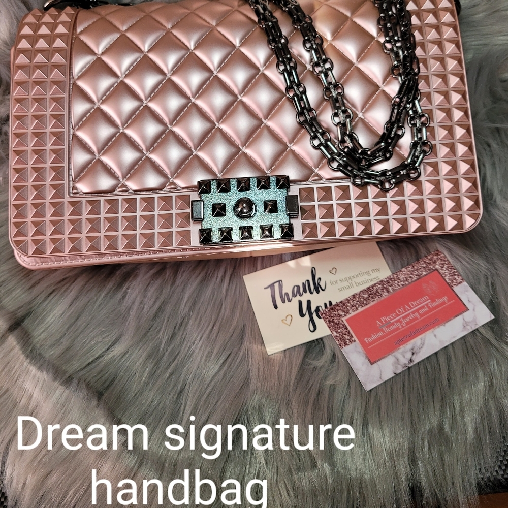 My Dream Signature handbag in rosegold